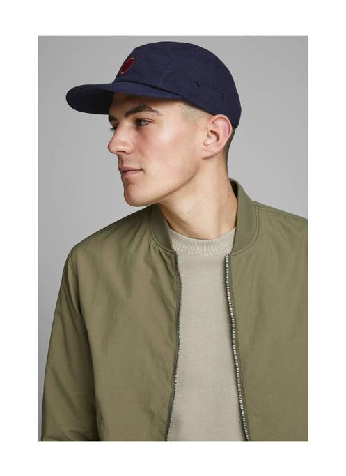 Casquette bleu JACK & JONES pour homme