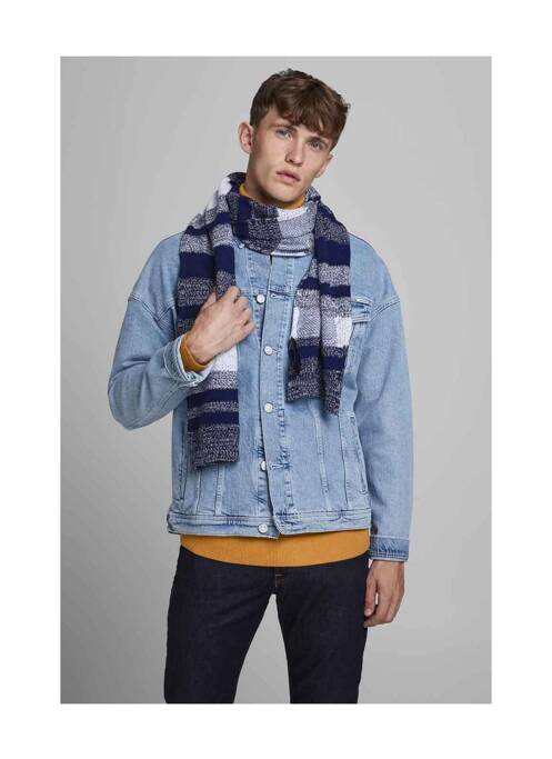 Echarpe bleu JACK & JONES pour homme