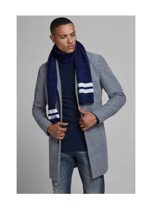 Echarpe bleu JACK & JONES pour homme