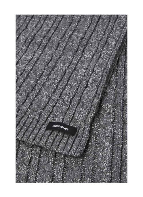 Echarpe gris JACK & JONES pour homme