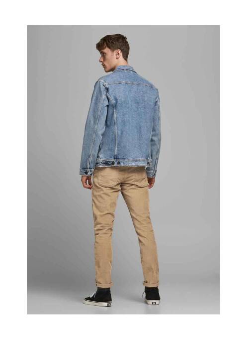 Pantalon slim beige JACK & JONES pour homme