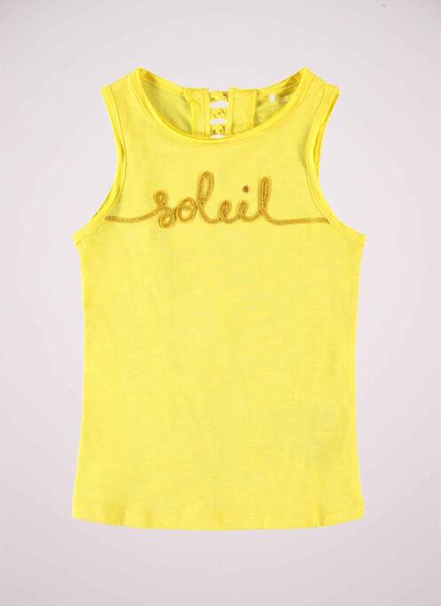 T-shirt jaune NAME IT pour fille