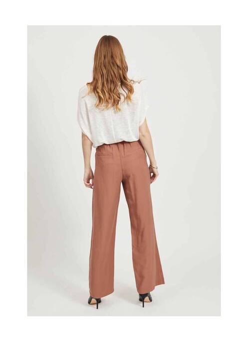 Pantalon chino marron VILA femme