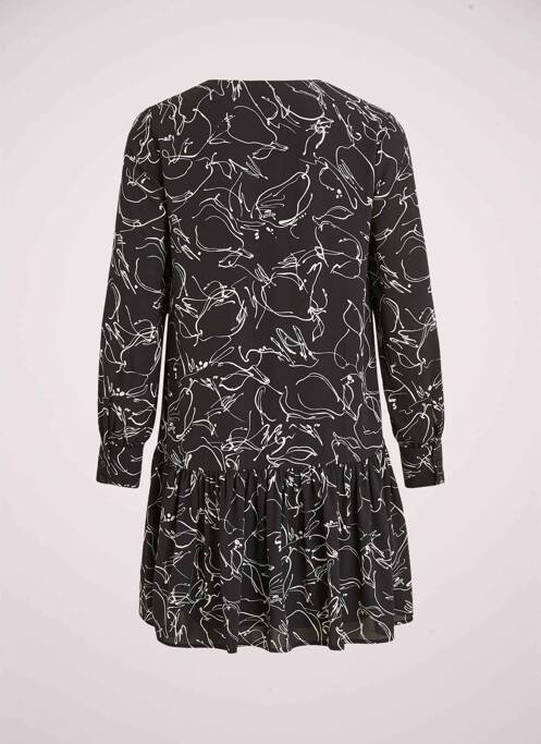 Robe mi-longue noir VILA pour femme