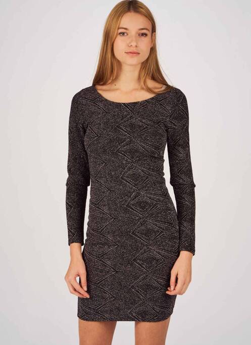 Robe mi-longue noir ONLY pour femme