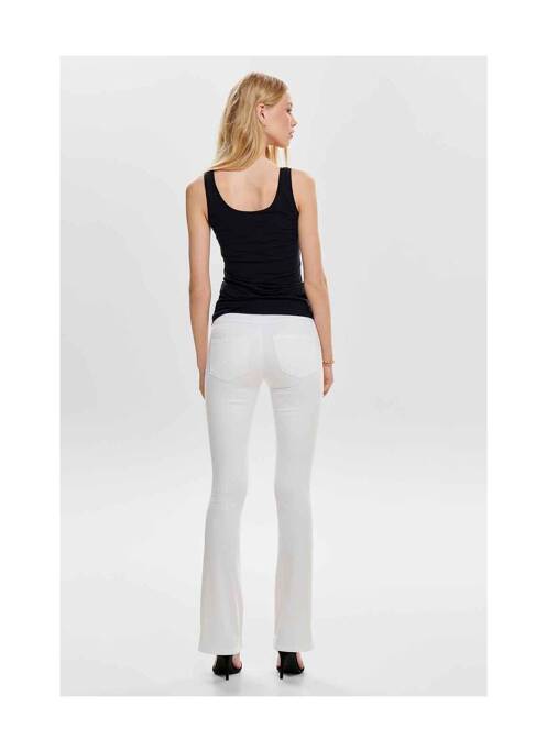 Jeans coupe large blanc ONLY femme
