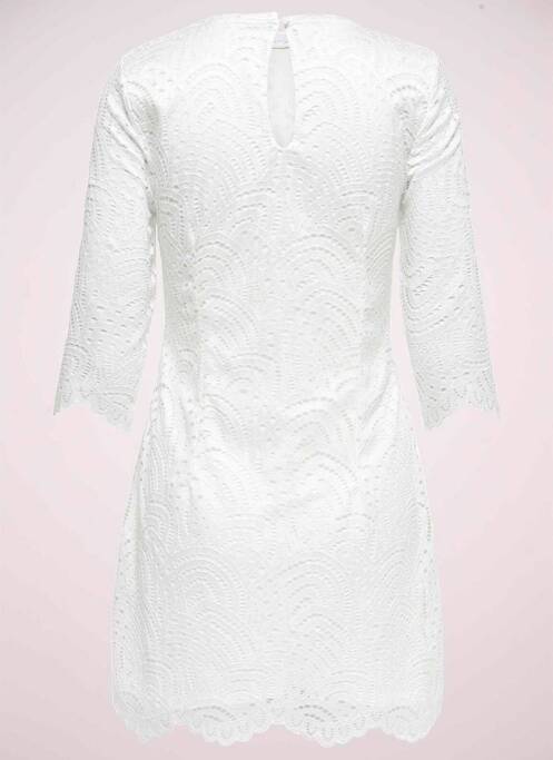 Robe courte beige ONLY pour femme