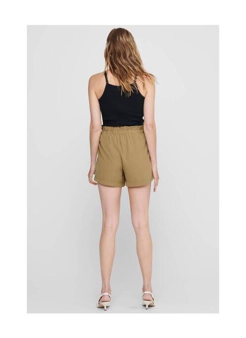 Short marron ONLY pour femme