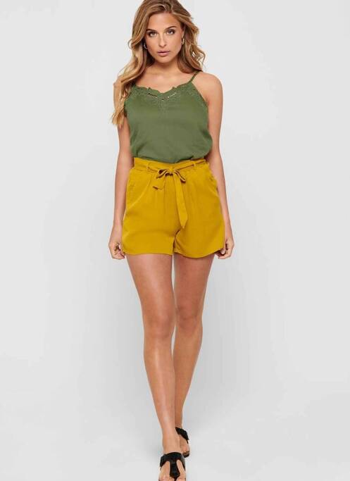 Débardeur vert ONLY pour femme