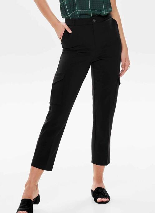 Pantalon chino noir ONLY pour femme