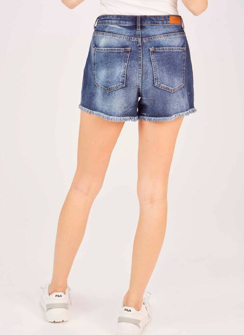Short bleu ONLY pour femme