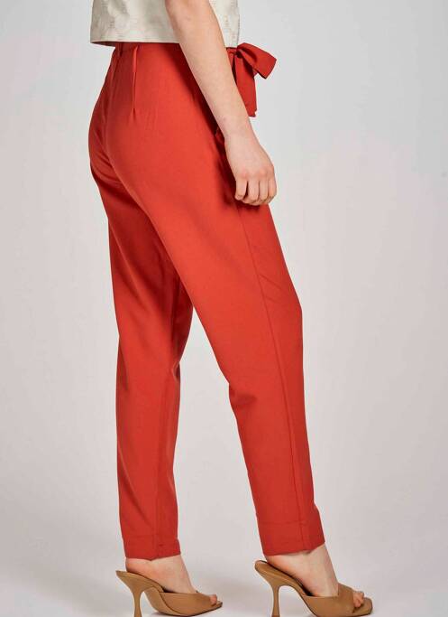 Pantalon large rouge JACQUELINE DE YONG pour femme