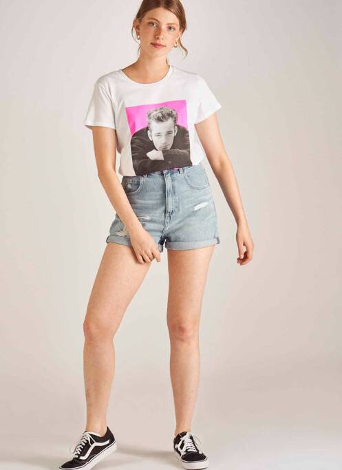 T-shirt blanc ONLY femme