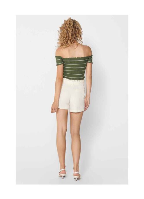 T-shirt vert JACQUELINE DE YONG pour femme