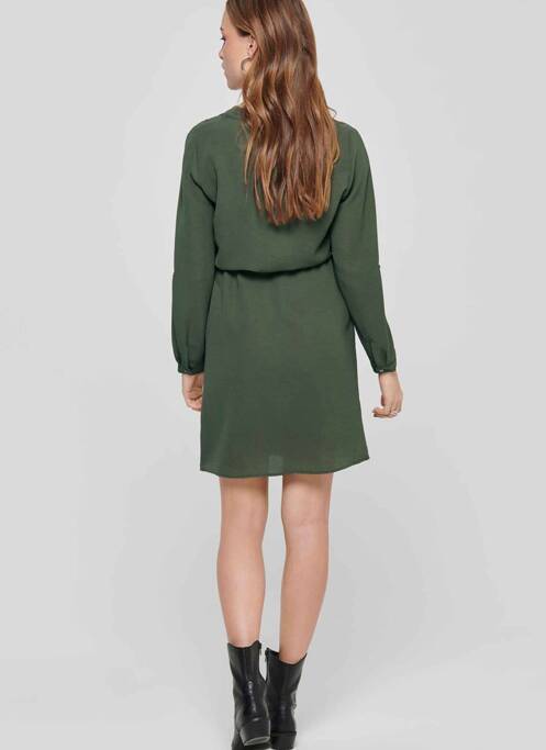 Robe courte vert ONLY pour femme