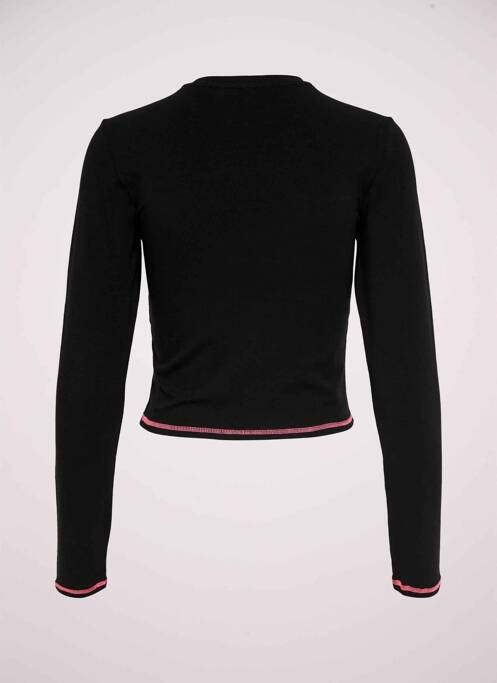 Crop top noir ONLY pour femme