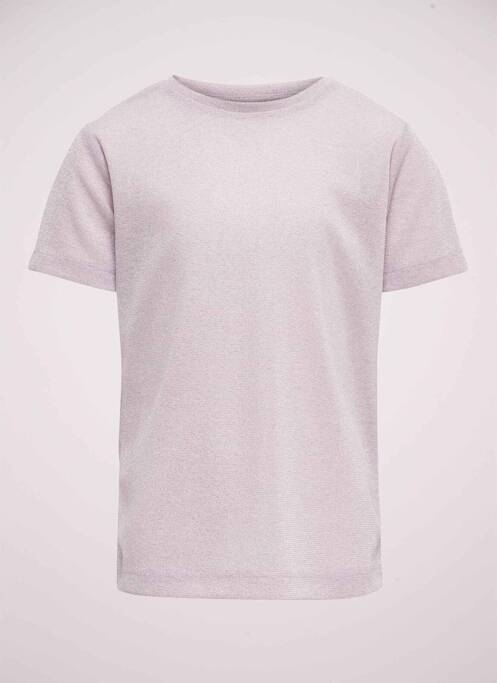 T-shirt rose ONLY pour fille