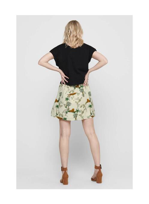 Jupe courte beige ONLY femme