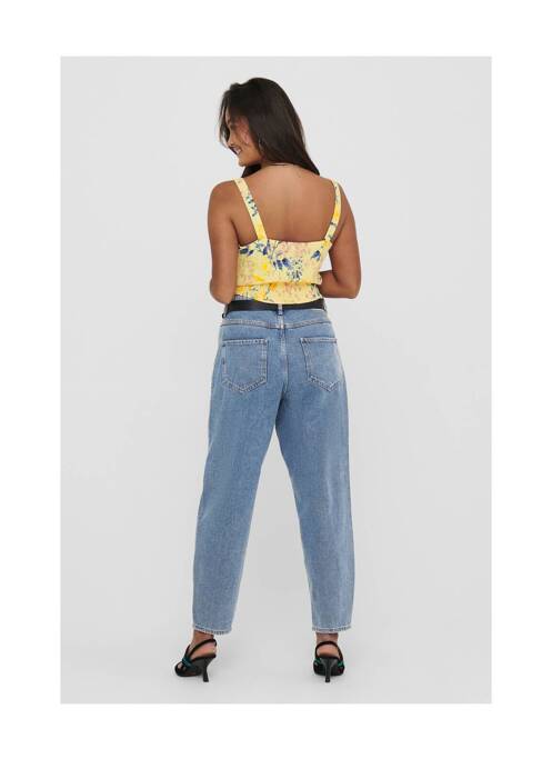 Crop top jaune ONLY pour femme