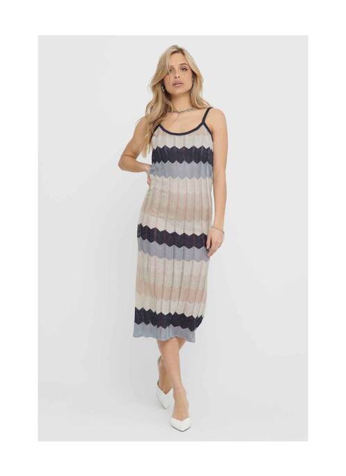 Robe pull vert ONLY femme