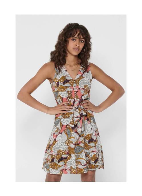 Robe courte rouge ONLY pour femme