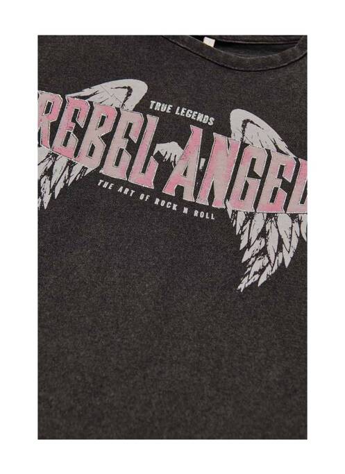 T-shirt noir ONLY pour fille