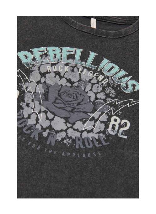 T-shirt noir ONLY pour fille