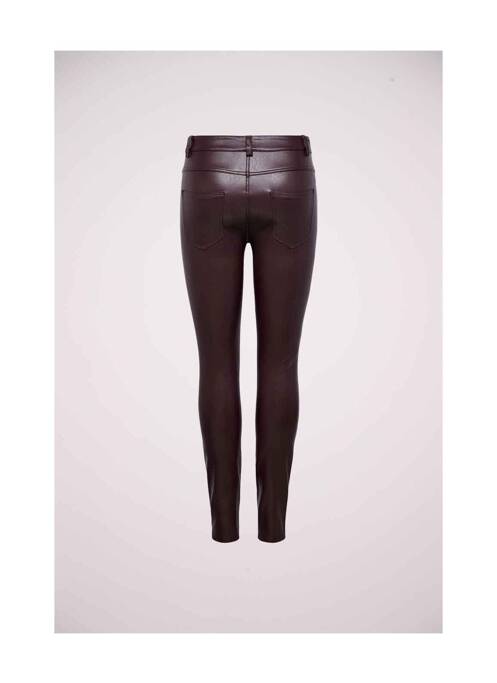 Pantalon slim rouge ONLY pour femme