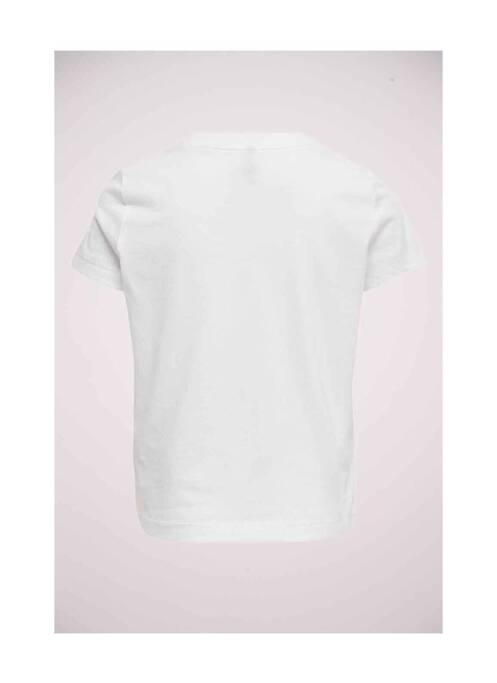 T-shirt blanc ONLY pour fille