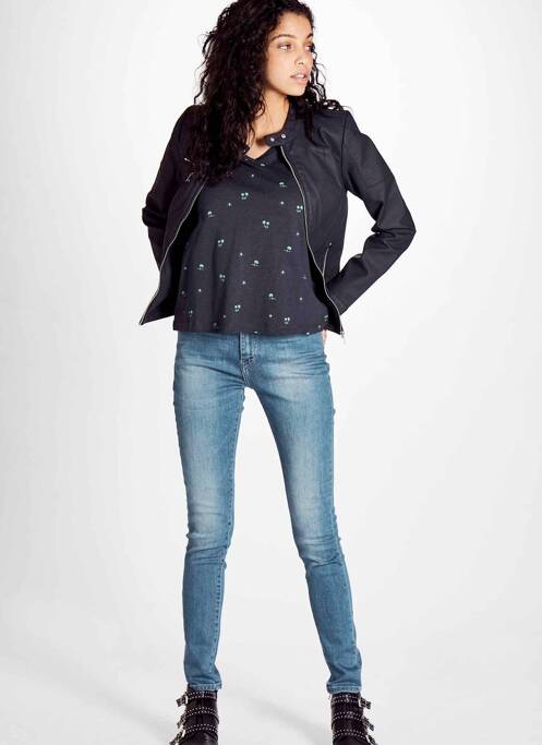 T-shirt bleu ONLY pour femme