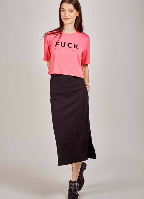 Crop top rose ONLY pour femme