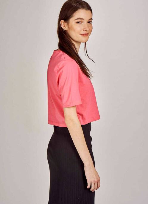 Crop top rose ONLY pour femme