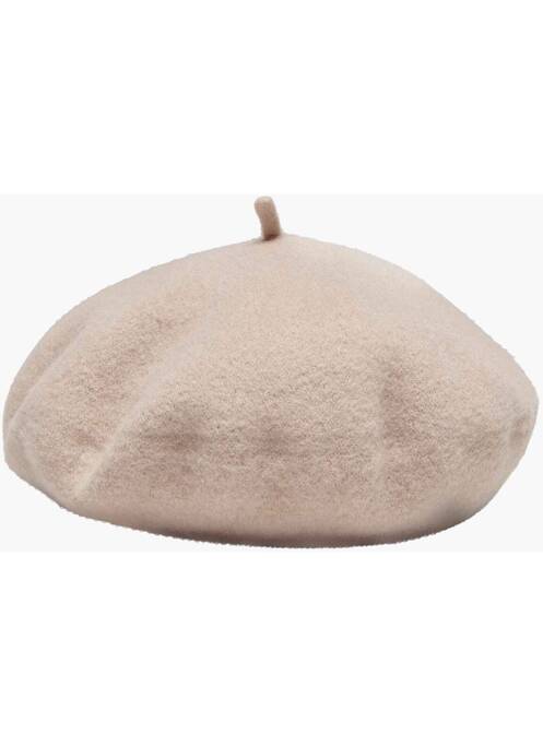 Bonnet beige ONLY pour femme