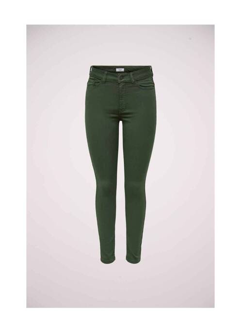 Pantalon slim vert JACQUELINE DE YONG pour femme