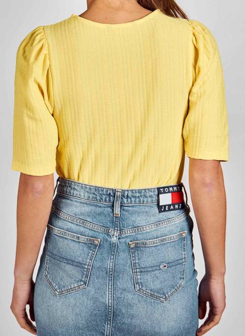 T-shirt jaune ONLY pour femme