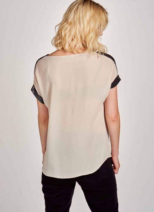 Top beige ONLY pour femme