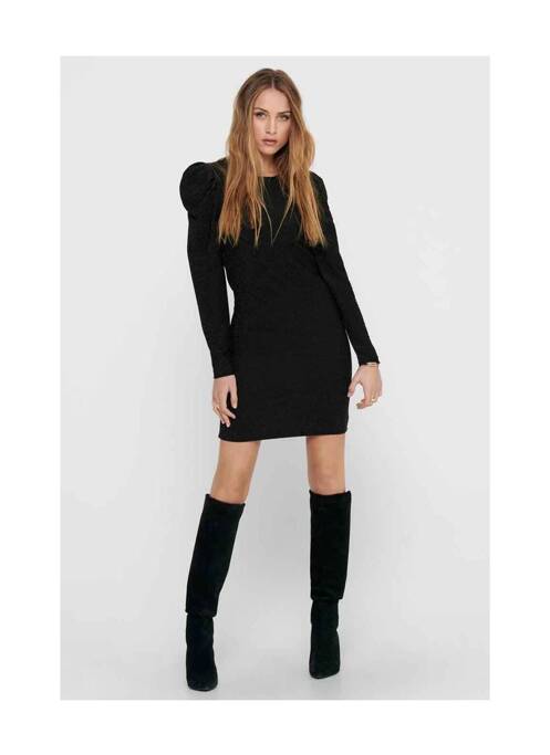 Robe mi-longue noir ONLY pour femme