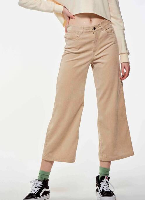 Pantalon droit beige ONLY femme