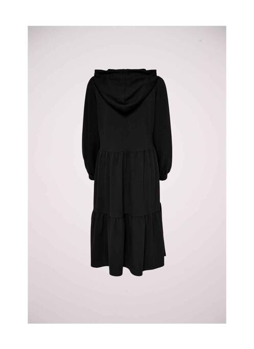 Robe mi-longue noir JACQUELINE DE YONG pour femme