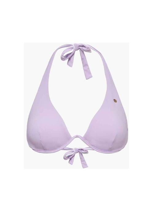 Haut de maillot de bain violet ONLY pour femme