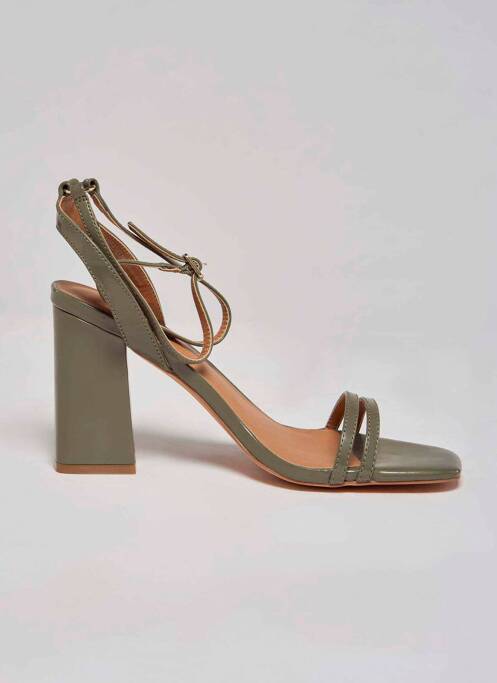 Sandales/Nu pieds vert ONLY pour femme