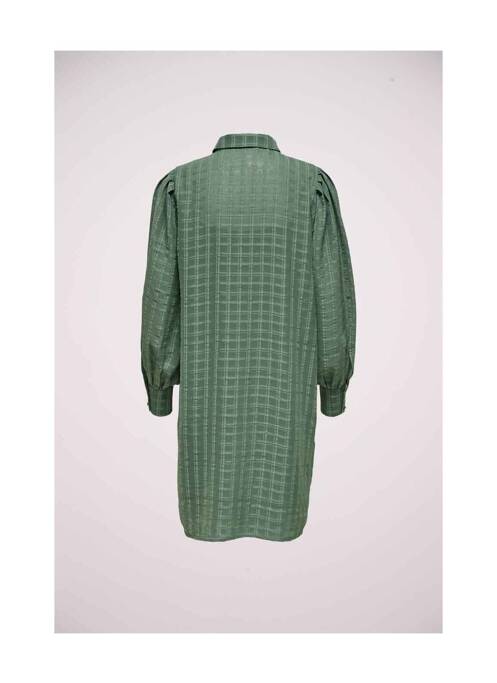Robe mi-longue vert ONLY pour femme
