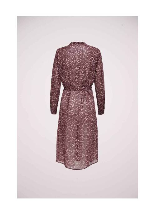 Robe mi-longue rouge JACQUELINE DE YONG femme