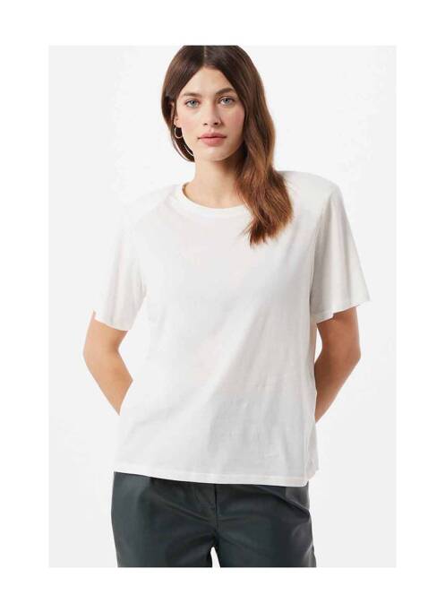 T-shirt blanc JACQUELINE DE YONG pour femme