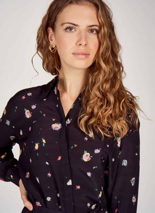 Robe mi-longue noir CATWALK JUNKIE. pour femme