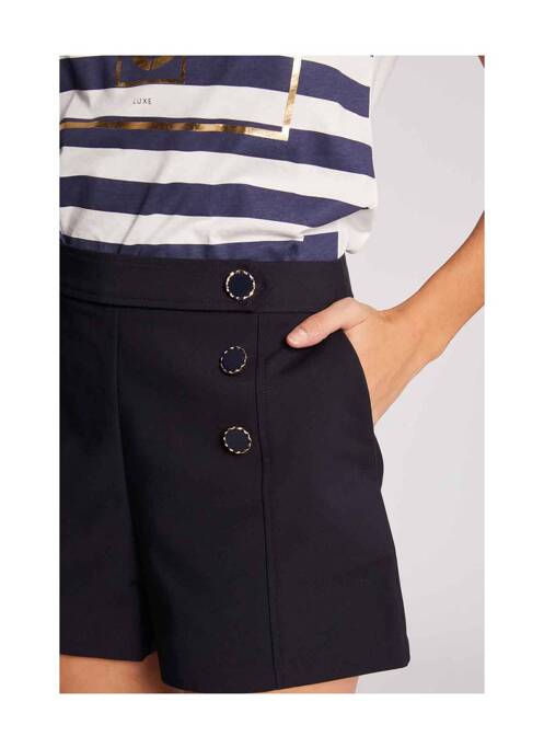 Short bleu MORGAN pour femme