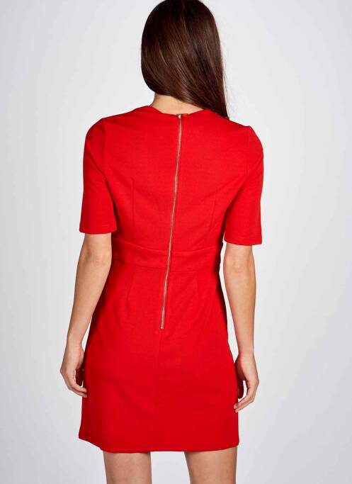 Robe mi-longue rouge MORGAN pour femme