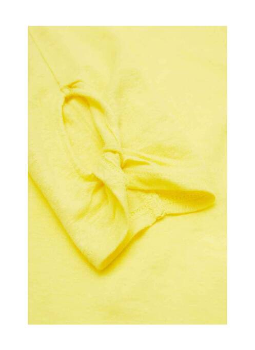 Gilet manches longues jaune S.OLIVER femme