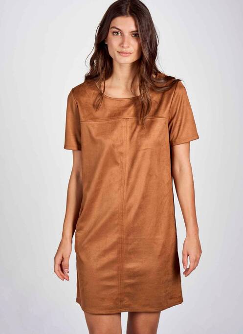 Robe courte marron S.OLIVER pour femme