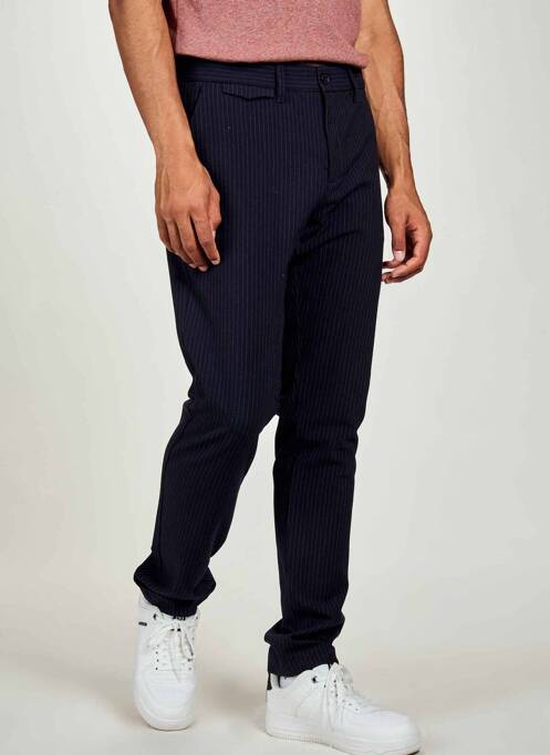 Pantalon chino bleu CASUAL FRIDAY pour homme